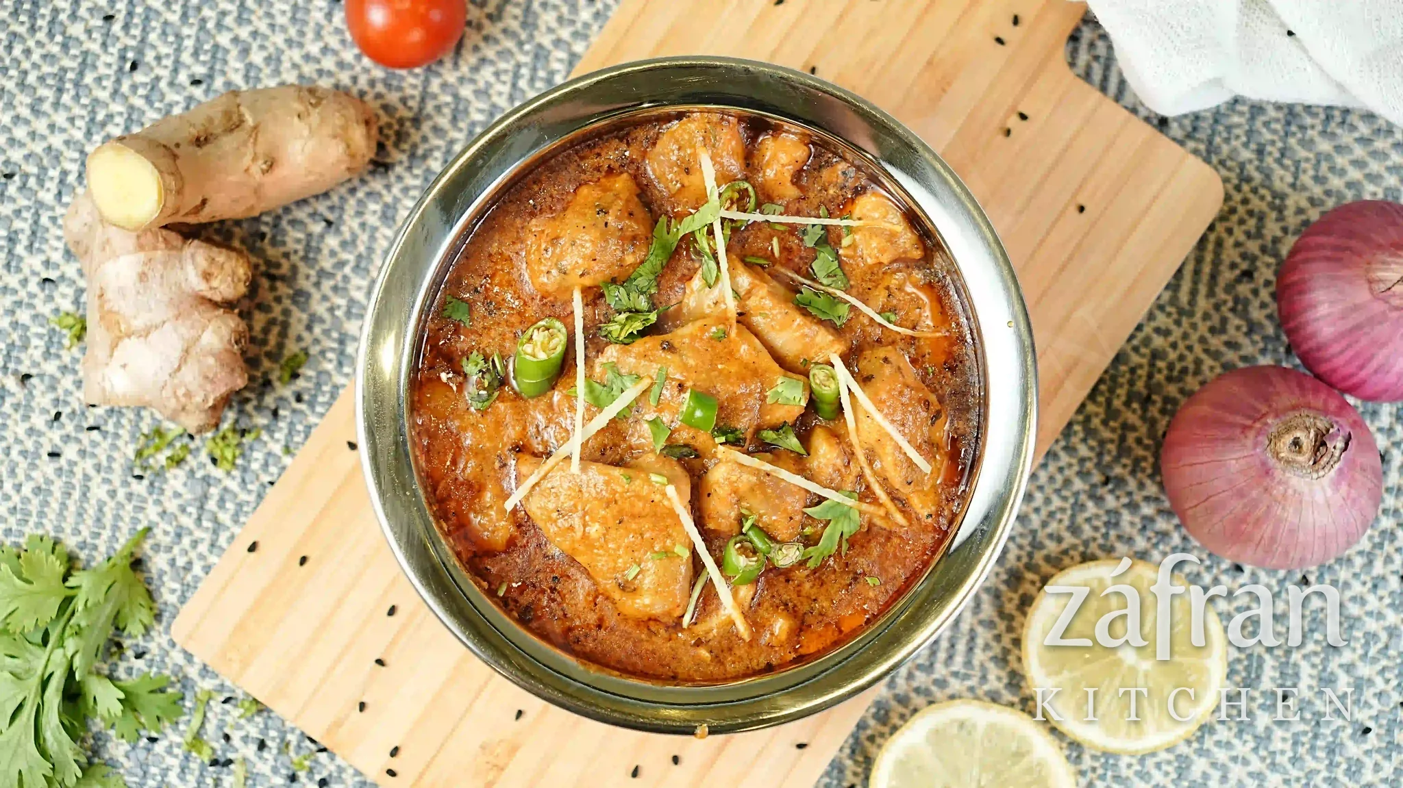 Chicken Achari Handi at Zafran Kitchen, Ajman Industrial Area 2
