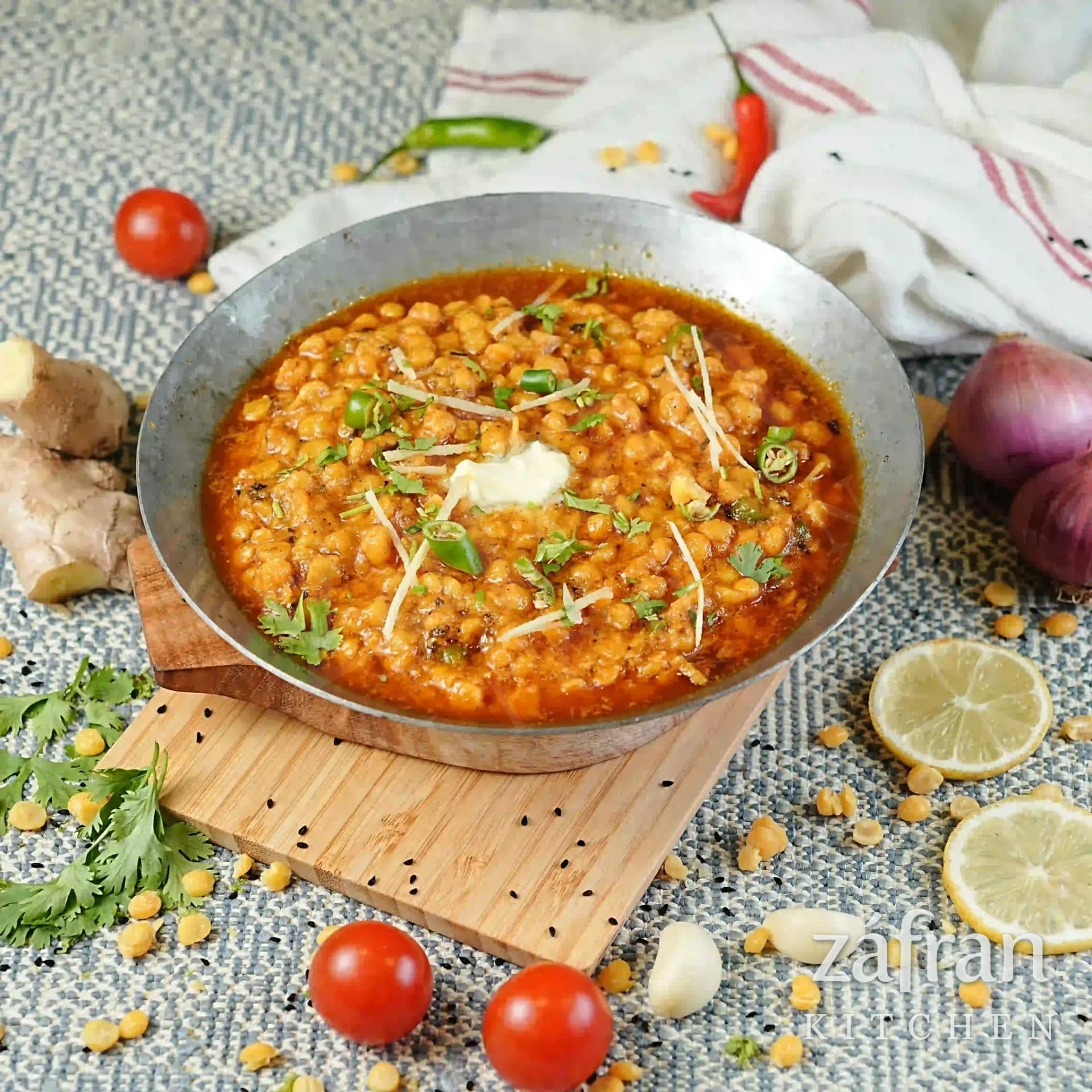 Daal chana from the weekly menu at Zafran Kitchen, Ajman Industrial Area 2